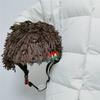 Internet Celebrity Dreadlocks Helmet Cover Handmade Crochet Exaggerated Funny Hood Knight Outdoor Travel Trendy Cool Helmet Cover