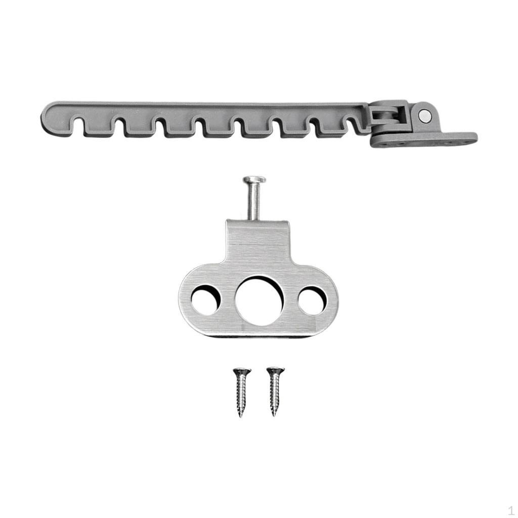 Casement Stay Locks Latch Metal Window Stopper Security Lock Sash Limiter Sliding