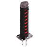 Universal Japanese Sword Car Gear Shift Lever Knob Shifter with 4 Adapters Black Red