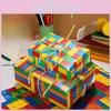 Mini-Gebäude-Geschenkpapier für Party-Dekoration Mit Dekorativer Außenseite für Feiern