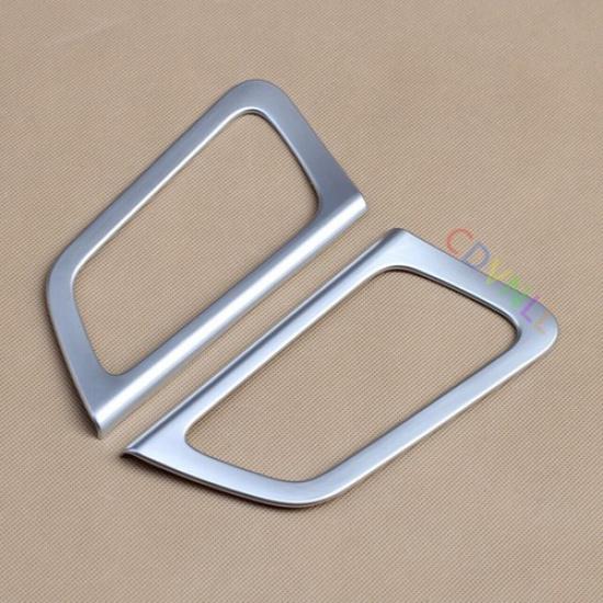 Matte Chrome Interior Door Handle Cover Surrounds For 2017-2021 Kia Sportage QL