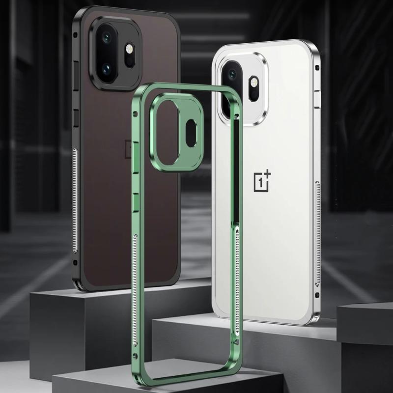 For OnePlus 15T Detachable Metal Camera Protect Ultra-Thin Case For OnePlus 15T 1+15T Metal Frame Shockproof Cover Bumper