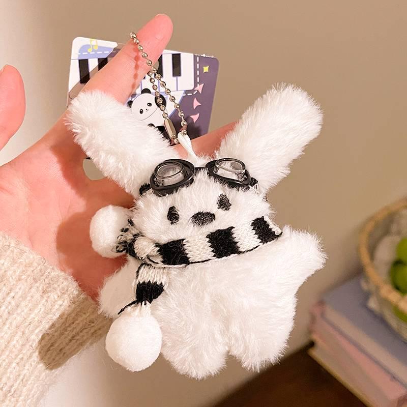 Cartoon Plush Keychains & Girls' Bag Accessories - Small, Versatile Gifts