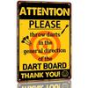 Vintage Metall Blechschild Poster Retro Wandkunst Heimdekor 20x30cm