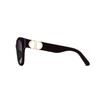 Dior 30 Montaigne S10F Series CD Logo Hinge Irregular Sunglasses Women Sunglasses Black 30MS10FXR-10A1