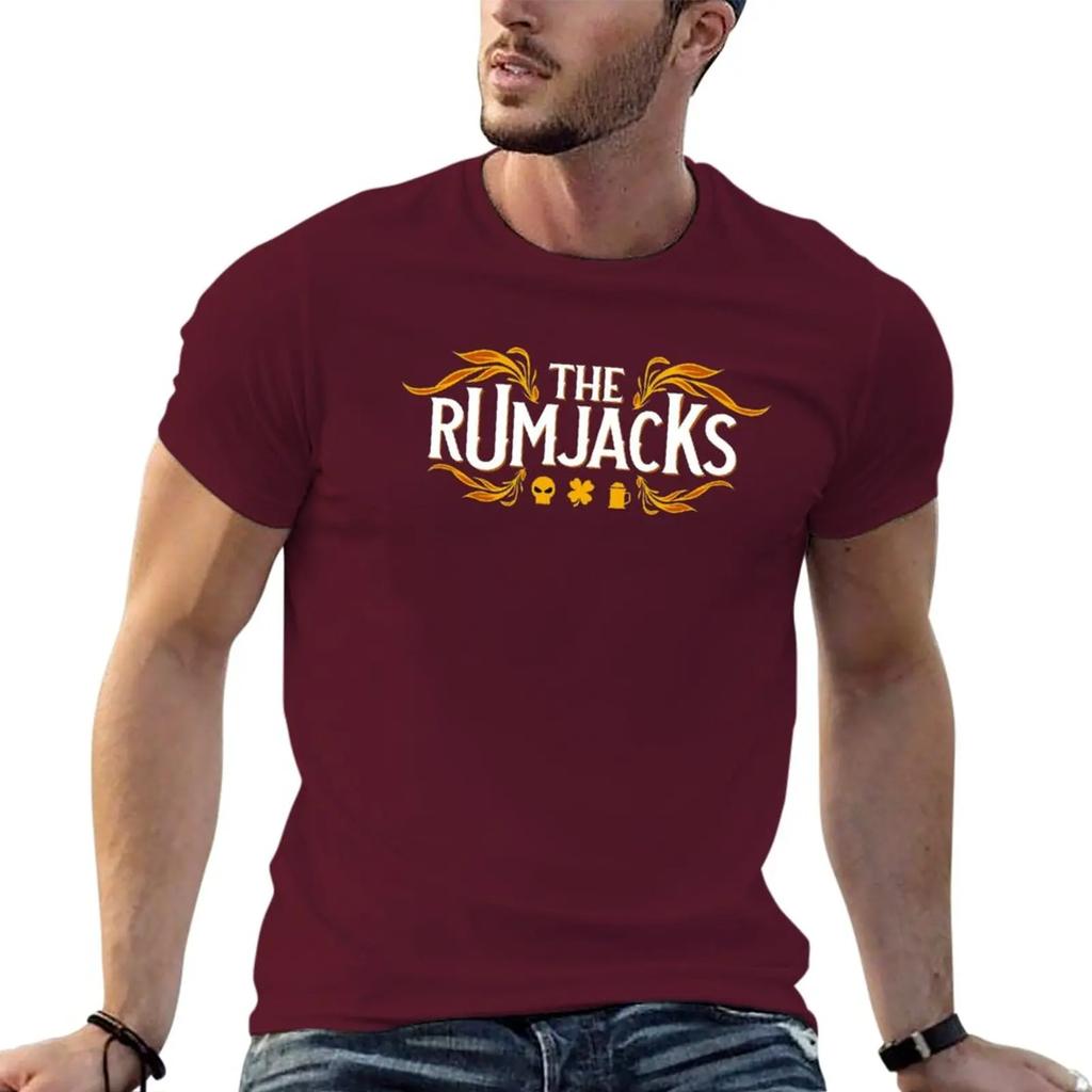 best selling folk tour logo punk the rumjacks band T-Shirt sports fans vintage cute clothes fruit of the loom t shirts