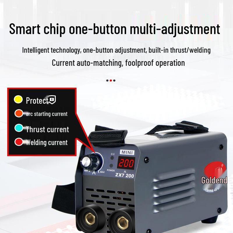 Household & Industrial Dual Voltage Electric Welder 220V/380V - Full Mini Portable Set