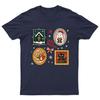 Merry Christmas Holiday Santa TShirt Unisex Gift Retro Seasonal Funny Xmas