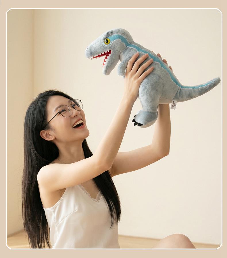 Dinosaur Plush Toys: Tyrannosaurus, Triceratops, Velociraptor & Ankylosaurus for Boys