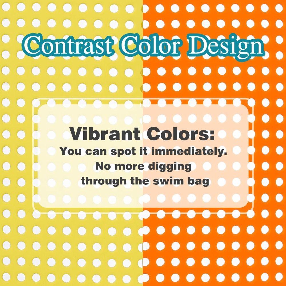 Silicone Zipper Eyeglasses Case Portable Sun Glasses Storage Box Swim Goggle Case  Swimmers