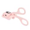 Pink Electric Heating Eyelash Curler 3 Gear Type C LCD Rechargeable Temperature Heated Eyelash Curler