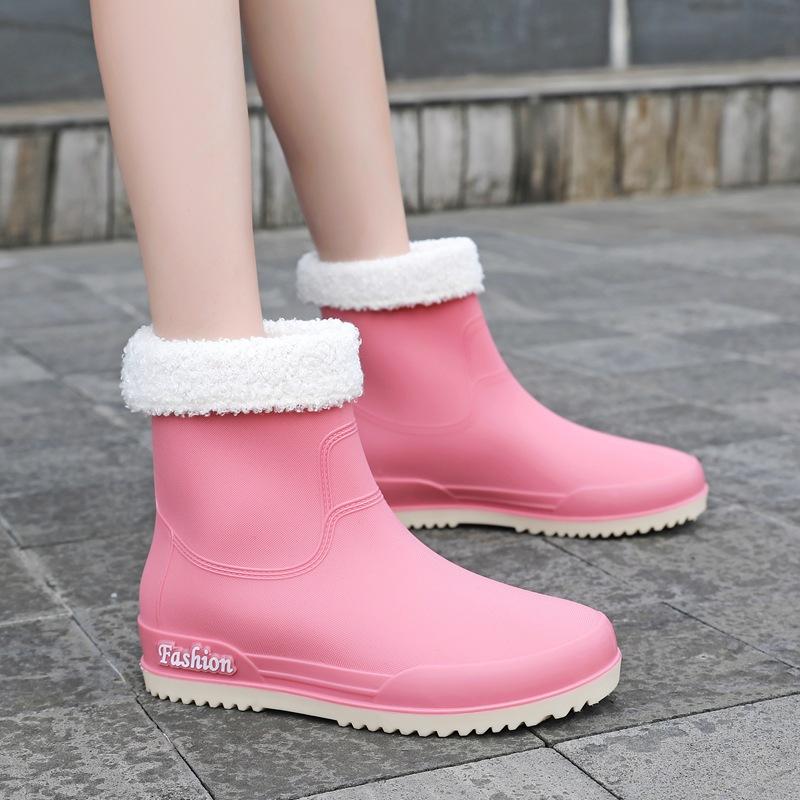 Regenstiefel Damen Oberbekleidung Überzug Füße Damen Regenschuhe neu hoch Regenstiefel Damen