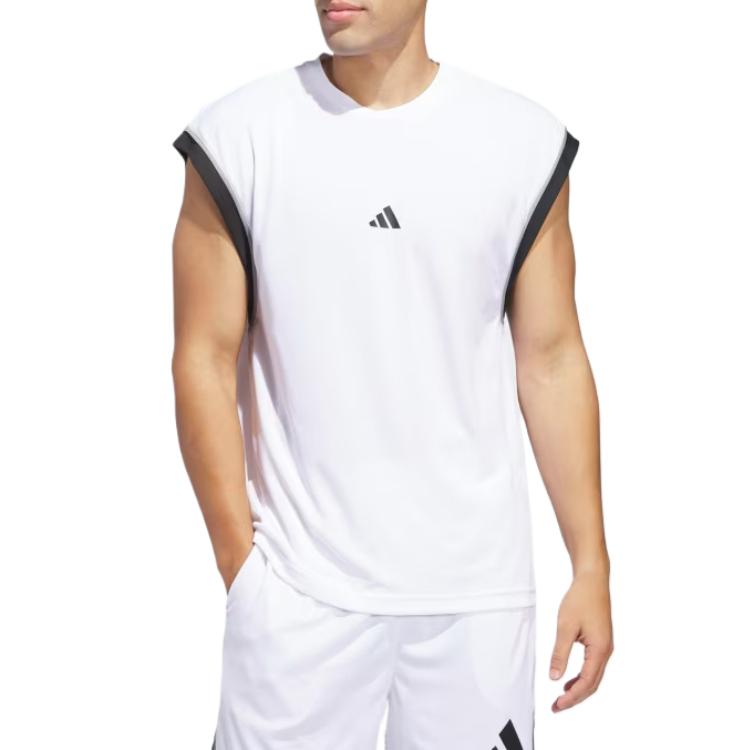 Adidas Basketball Jersey Men's White JN4724