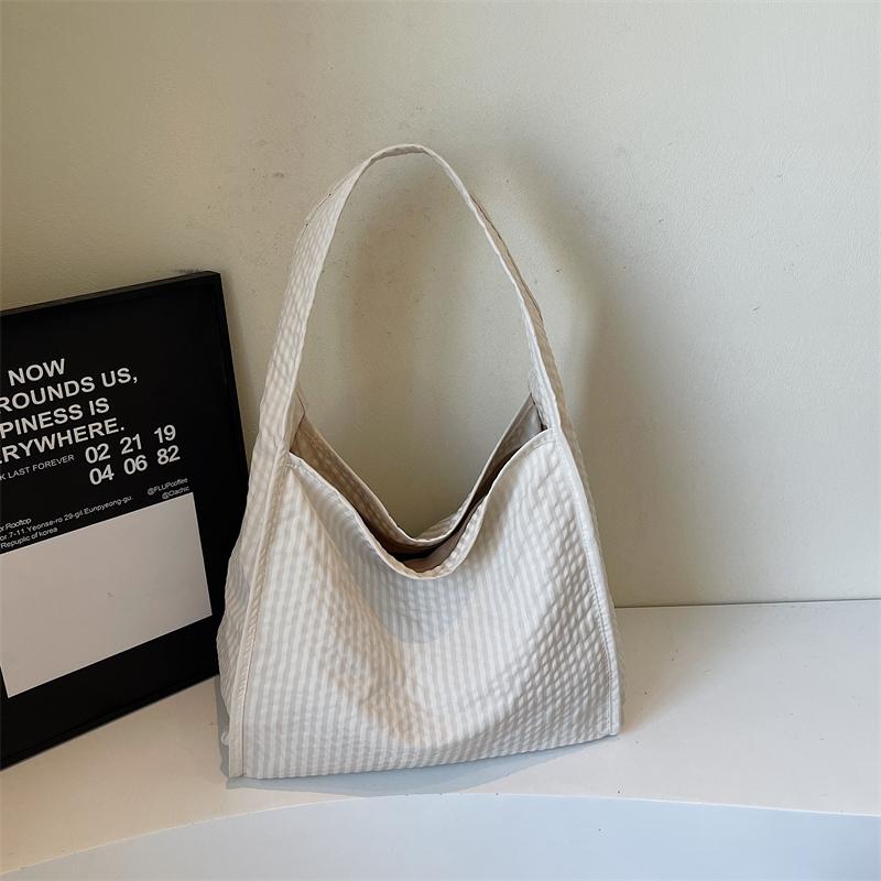 Tote Bag Women's Plaid Bag Large Capacity Shoulder Crossbody Bag