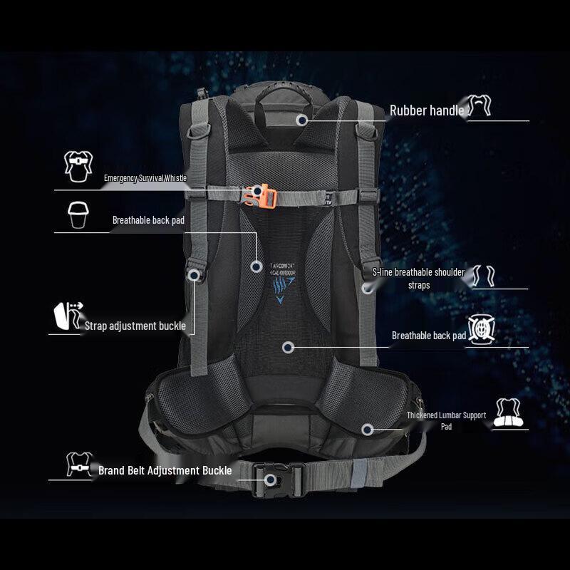 ALPINT MOUNTAIN 50L Outdoor Wander- & Reiserucksack