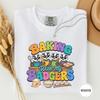 Baking with My Badgers Shirt, Funny Baking Badger Tee, Home Baker Gift for Her, Cute Kitchen Humor Shirt, Baking Lover Gift, Baker Gift
