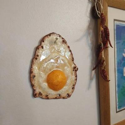 1/2/3/4 Buc. Decor de Perete Ou Prăjit Ou Prăjit Agățat pe un Cui Artă de Perete Acasă Camera de Zi Bucătărie Semn Acrilic Decorativ de Perete