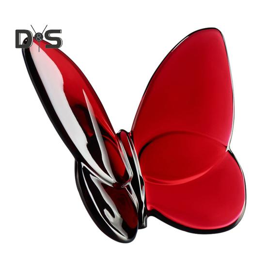 

Фігурка метелика зі штучного кришталю. Міні-статуя літаючого метелика. Скляна тварина-метелик. Колекційна тварина для дому, спальні, офісного столу.