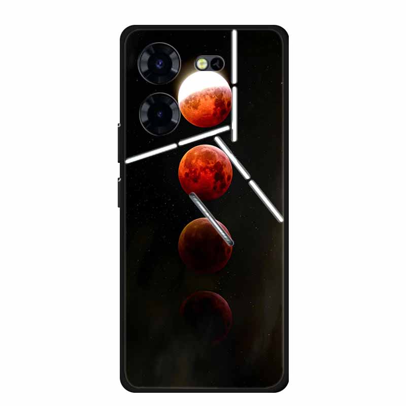 Luxury Case For Tecno Pova 5 Pro 5G TPU Soft Silicone Back Cover for Tecno Pova5 Pro 2023 LH8n Phone Cases Cute 6.78" New etui