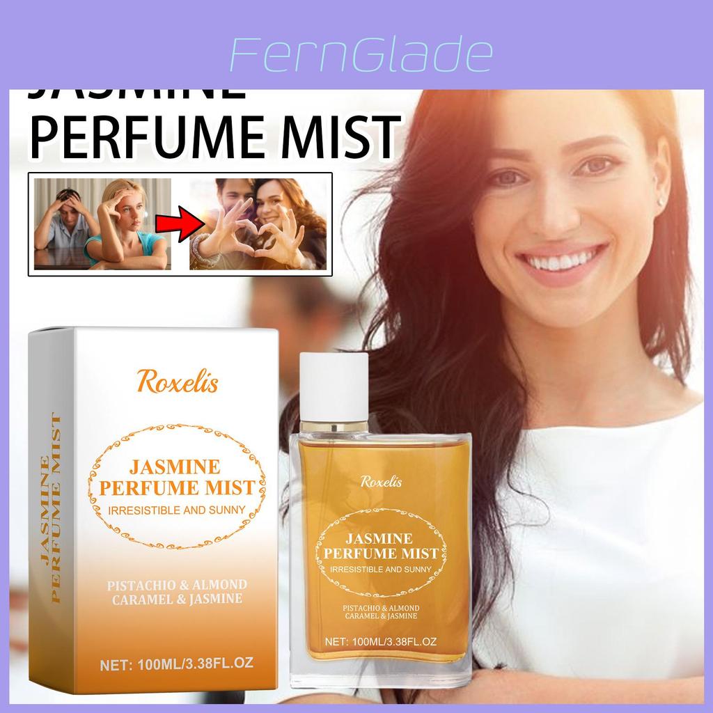 Refreshing Brazilian Eau De Toilette For Women With Jasmine Floral And Woody Scent 100ml