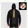 YNC 2025 Boxing Enthusiast Gold Zipper Hoodie - Unisex Casual Autumn Jacket