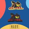 3D Premium for 6.4L Super Bee car Fender trunk Emblem Badge Sticker