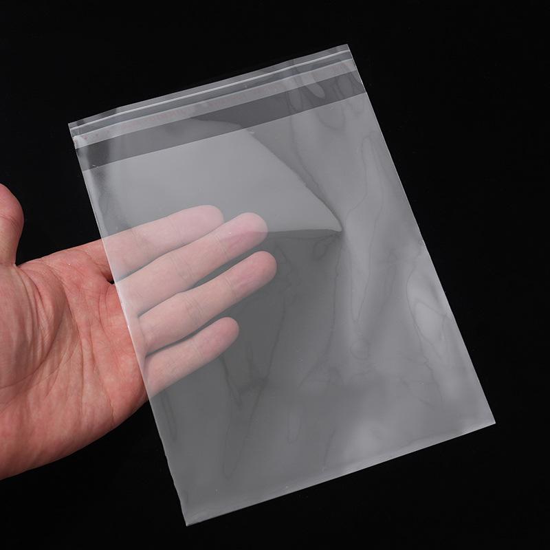 Transparent OPP Self-Adhesive Bag for Clothes, 10x18 Cm, Flat, Self-Sealing Packaging