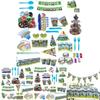 Minecraft Baby Shower Birthday Party Supplies Featuring Vibrant Tableware Set