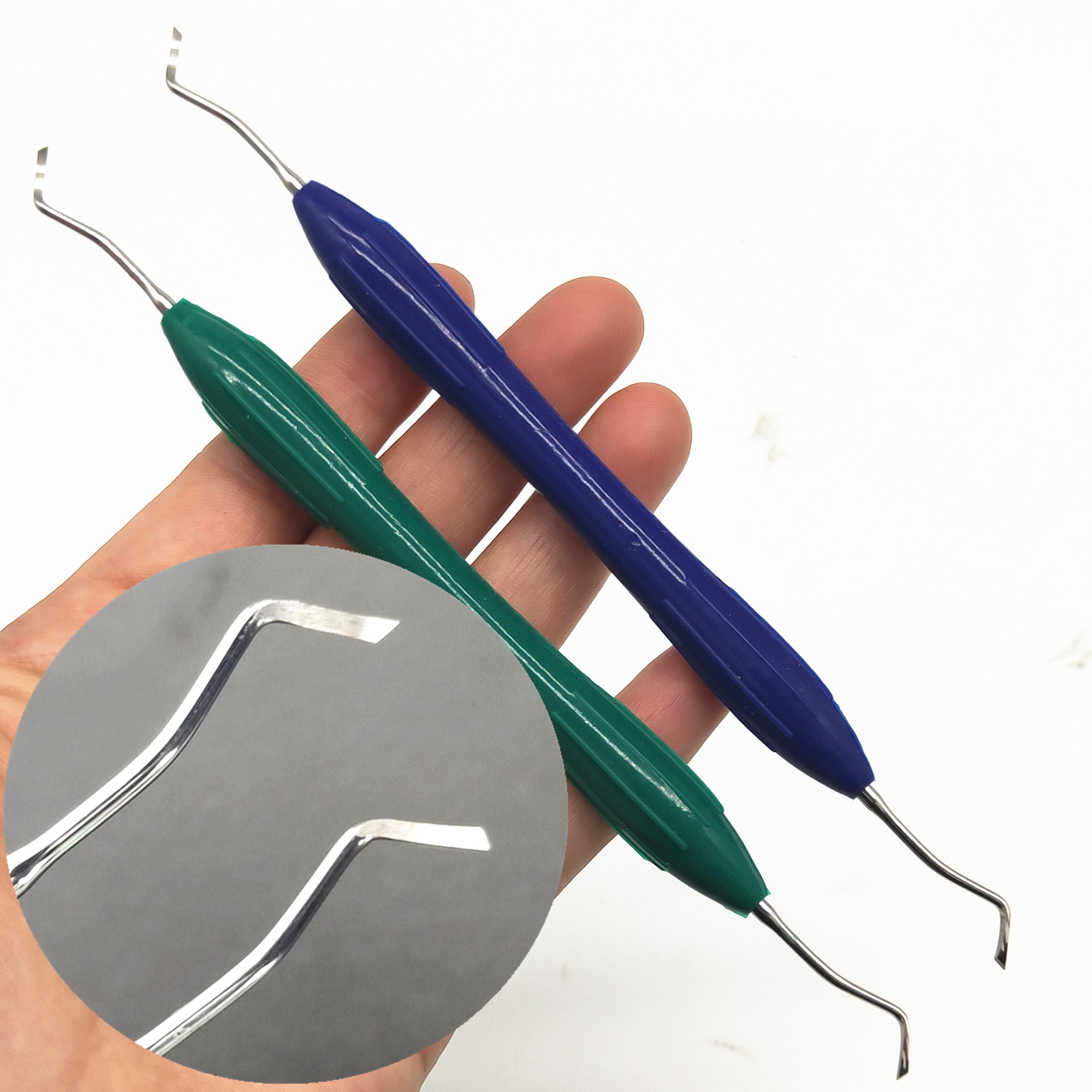 

Зубная кость, эмаль, долото, подготовка полости, триммеры для края десны, режущая хирургия, стоматологический топор, долото, инструменты для эмали 2 pcs mixed(CT-13&CT-14)