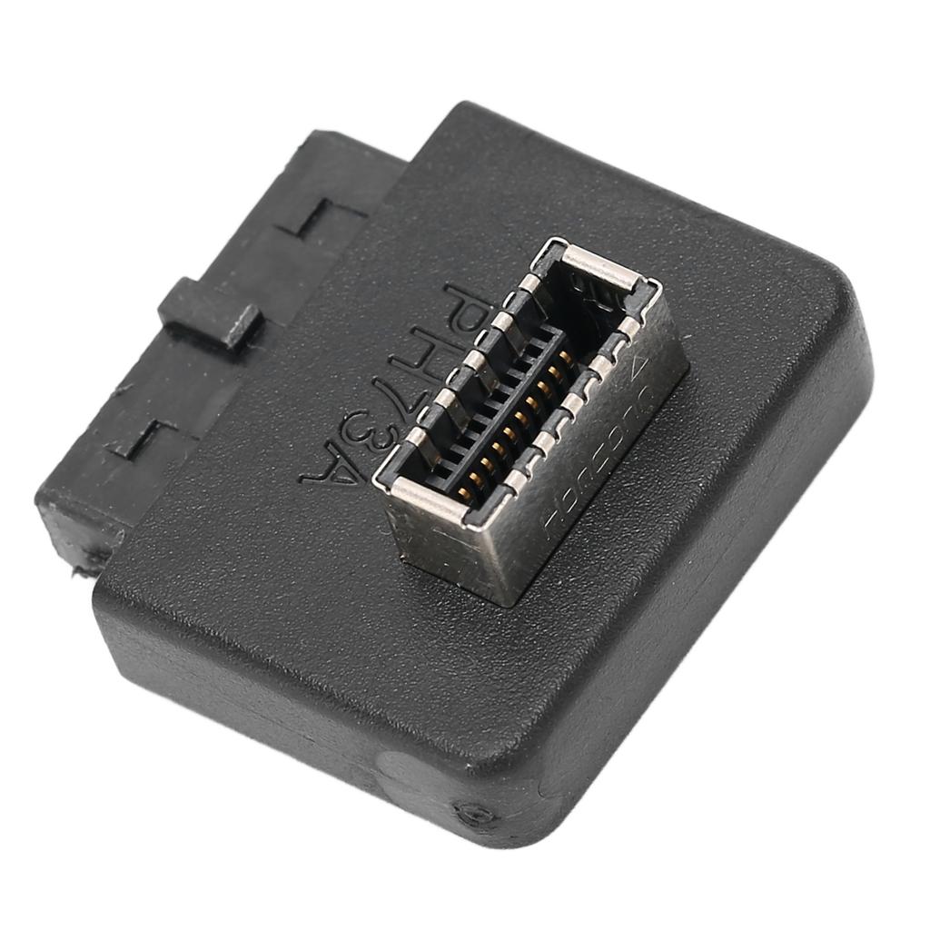 USB Front Panel Adapter 90 degrees  ABS Wide Applicability USB3.0 20pin to TYPE E Header Adapter for Mainboard