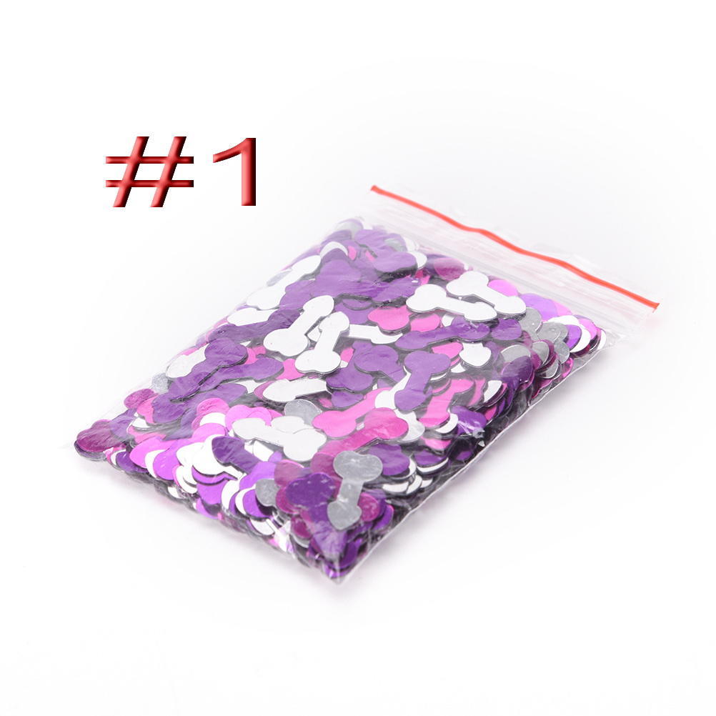 1 balení vícebarevného konfet Svatba Rozlučka se svobodou Párty pro nevěstu Dekorace