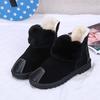 Women's Snow Boots Comfortable Flat-heeled Korean Martin Boots Winter Women's Cotton Shoes
