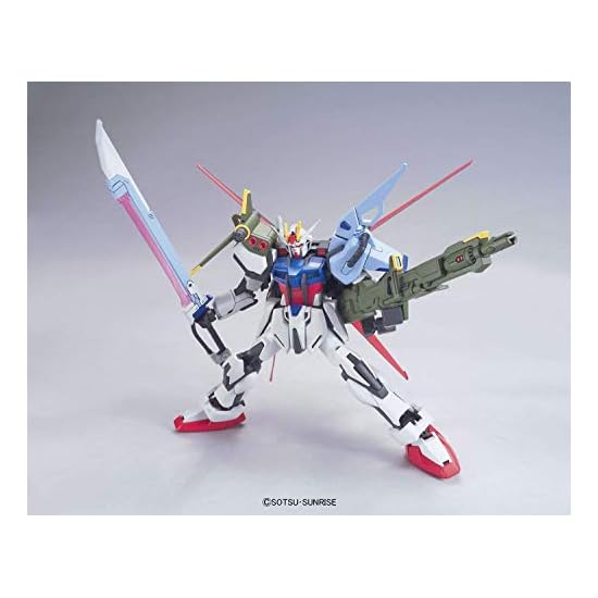 BANDAI SPIRITS HG Mobile Suit Gundam SEED R-17 GAT-X105 Perfect Strike Gundam Skala 1/144 Kod Koloru