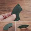 Fan Shaped Bookmarks Simple Book Markers PU Leather Page Markers Creative Bookmarks for Book Lovers
