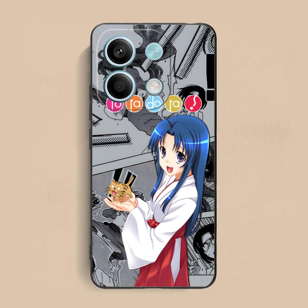 Toradora Kawashima Mobile Phone Case for Xiaomi Redmi 15 14 13 12 A5 3 2 1 C Plus 4G 5G Colorful Printing Cover Luxury Cover