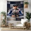 Jorge Lorenzo Custom Your Name Wall Decor Tapestry Art For Pet Memorial Birthdaywedding Party Backdrop Family Gift