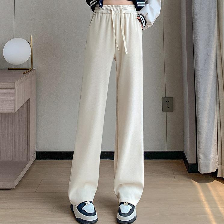 

Autumn Trend Wide-Leg Draping Casual Slimming Sports Pants for Long Legs L