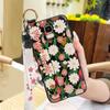 Oil Painting Anti-dust Phone Case For Samsung Galaxy J6 2018/SM-J600F Back Cover Wristband Fashion Design Kickstand Ring