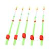 5pcs Mini Winter Ice Fishing Rod Top Tip Portable ABS Double Thicken Winter Fishing Pole Accessories