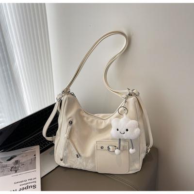 Niche Bag Women's New Summer Shoulder Commuter Dumpling Bag Large Capacity Multi-functional Backpack