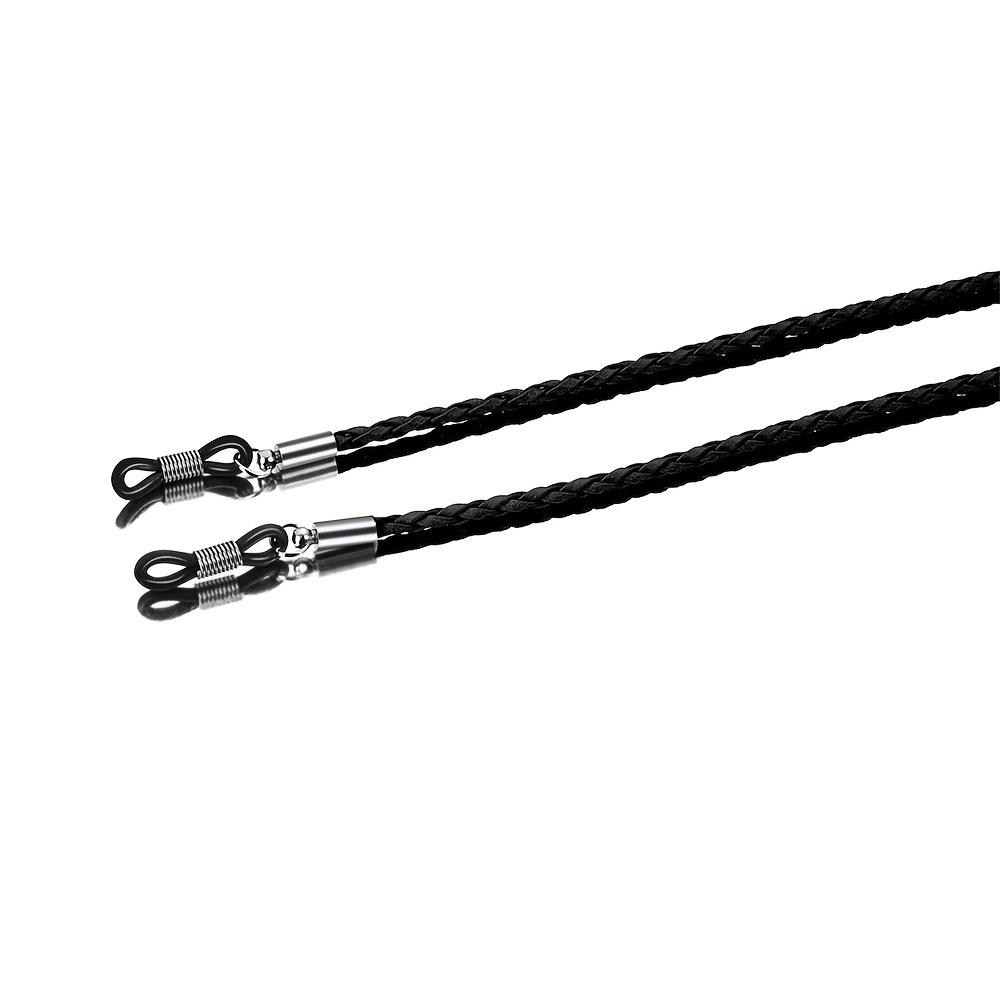 Elegant Glasses Lanyard, Sunglasses Chain PU Leather Braided Sport Band ideal choice for gifts