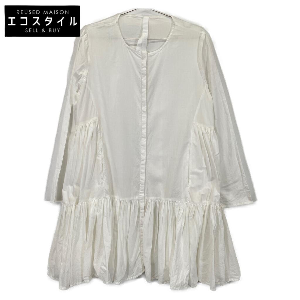 MERLETTE 3110300045 White MARTEL Tiered Dress Dress XS whiteUsed