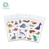 Ruikalong Glitter Animal Tattoo Stickers for Kids - Cartoon Dinosaurs, Water Transfer
