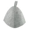 Sombrero de Lana Gruesa para Sauna Anti Calor Protección del Cabello Spa Sauna Para Protección del Baño Accesorios de Baño