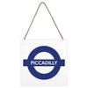 Transport For London Piccadilly Line Wooden Block