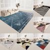 Modern Geometric Art Living Room Carpet Unique Abstract Design Indoor Rug Stylish Floor Mat for Living Room Home Decor