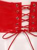 Ladies Y2k Glossy PU Mini Corset Top Halter Neck V Cut Front Zip Back Lace Up Sleeveless Crop Vest for Nightclub Party