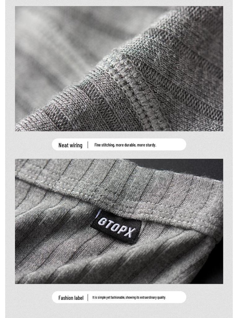 GTOPX Men's Low-Rise U-Pouch Breathable Boxer Briefs