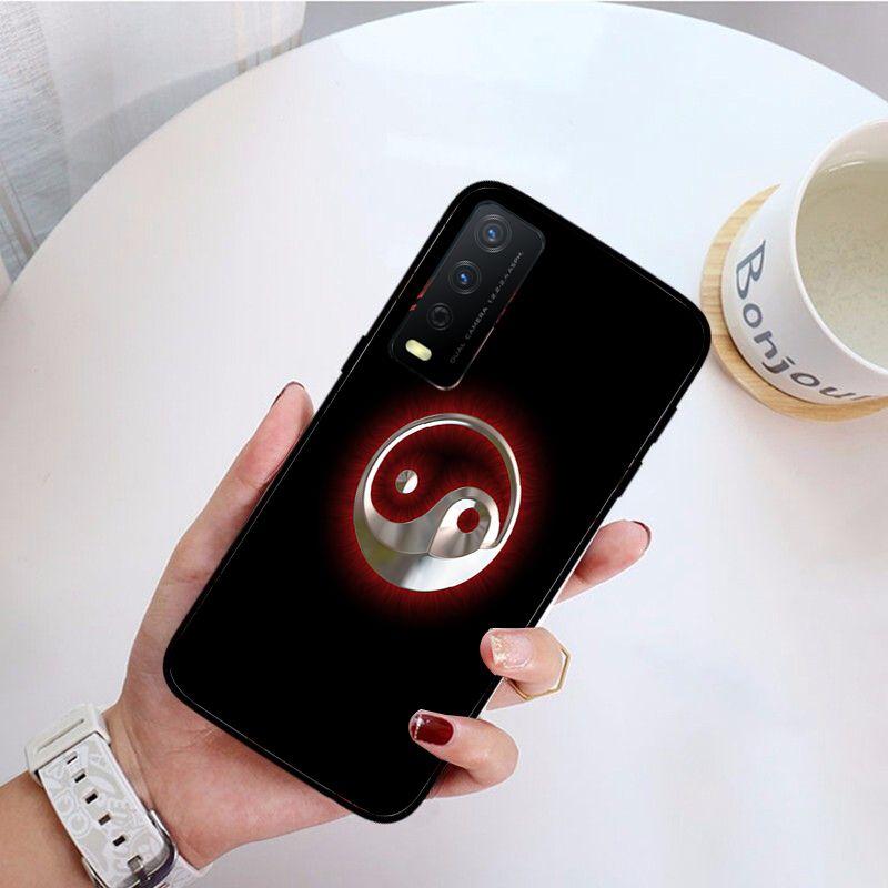 

Чехол для телефона «Инь Ян с рыбой» для vivo Y31 Y30 Y33S Y11S Y12S Y17 Y20 Y20S Y21 Y21S Y1S Y53S Y15 Y19 Y91C V23 5G, чехол VIVO V23 5G