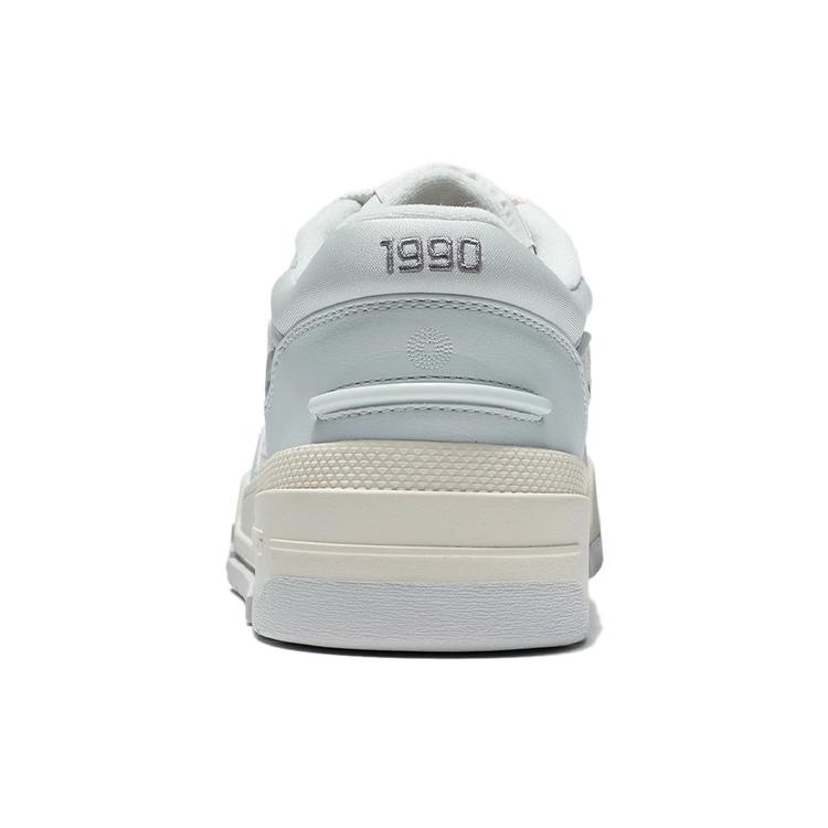 New LiNing 001 BTC BTC Lightweight And Breathable Low Top Skateboard Shoes Frost White Gray AGCS023-5